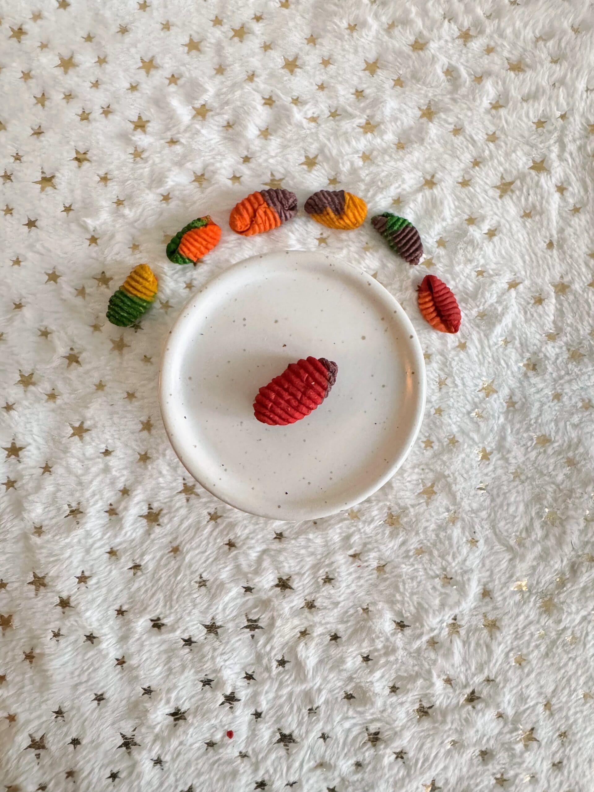 Timothy Hay Multi Color Gnocchi Treat Rabbit Treat, Chinchilla Treat, Hamster Treat, Guinea Pig Treat, Gerbil, Rat and Small Animal Treat
