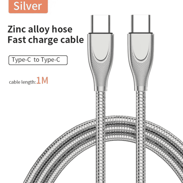 Pet Safe Durable Bite-Resistance Braided Stainless Steel Fast Charging IPhone and Android Cable - Your Pet Rabbit, Dogs and Cat. New Nemesis