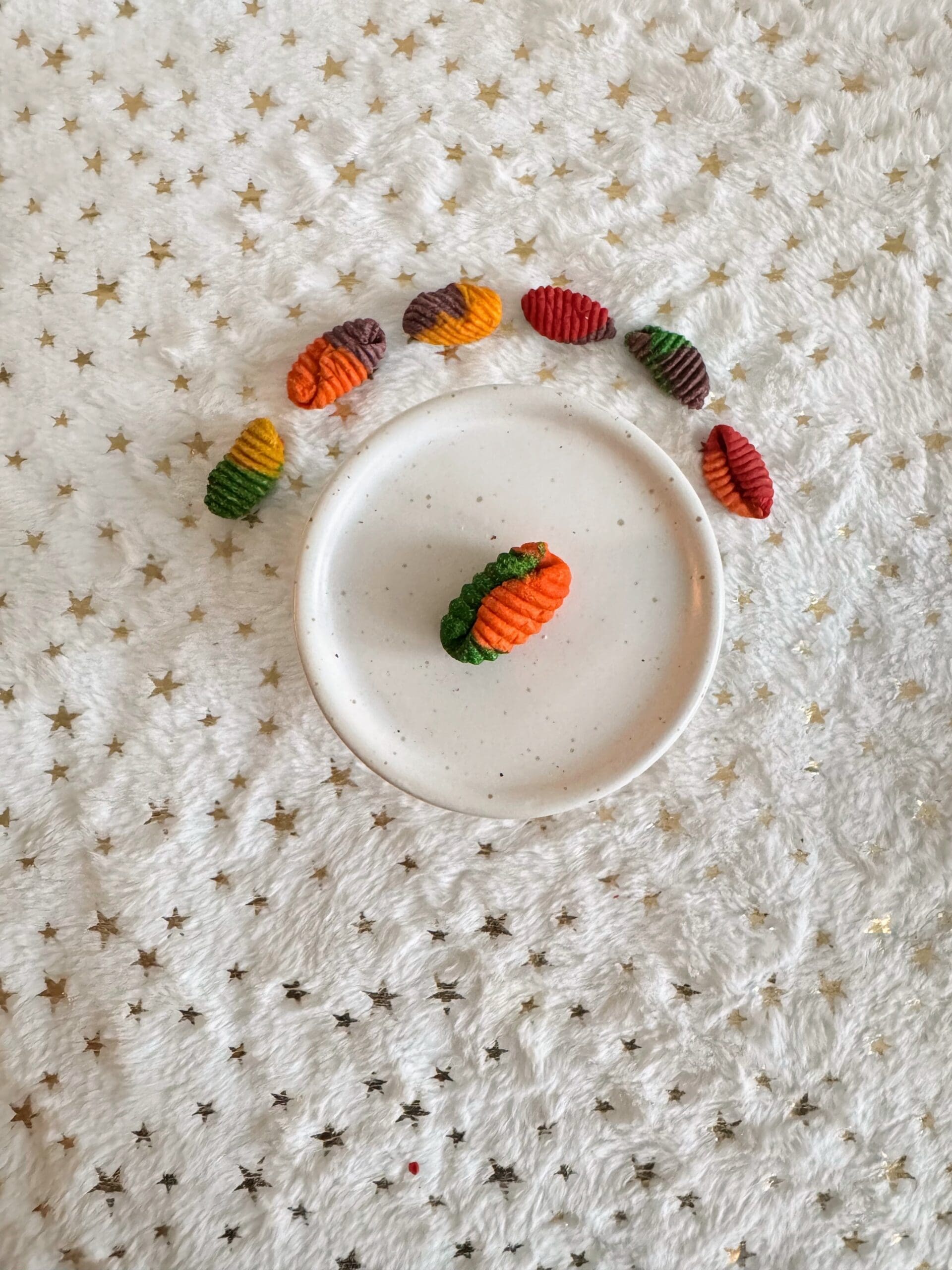 Timothy Hay Multi Color Gnocchi Treat Rabbit Treat, Chinchilla Treat, Hamster Treat, Guinea Pig Treat, Gerbil, Rat and Small Animal Treat