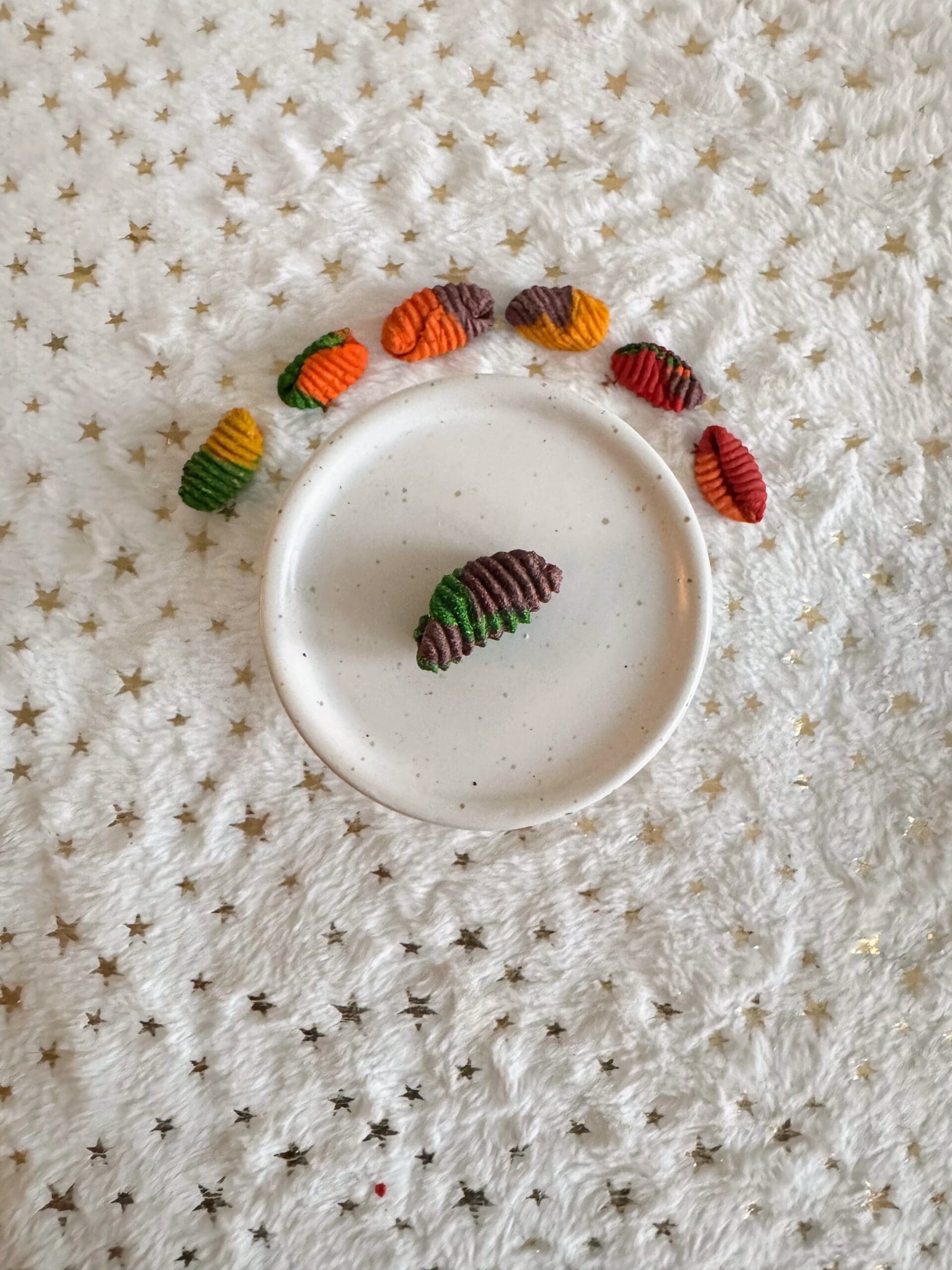 Timothy Hay Multi Color Gnocchi Treat Rabbit Treat, Chinchilla Treat, Hamster Treat, Guinea Pig Treat, Gerbil, Rat and Small Animal Treat