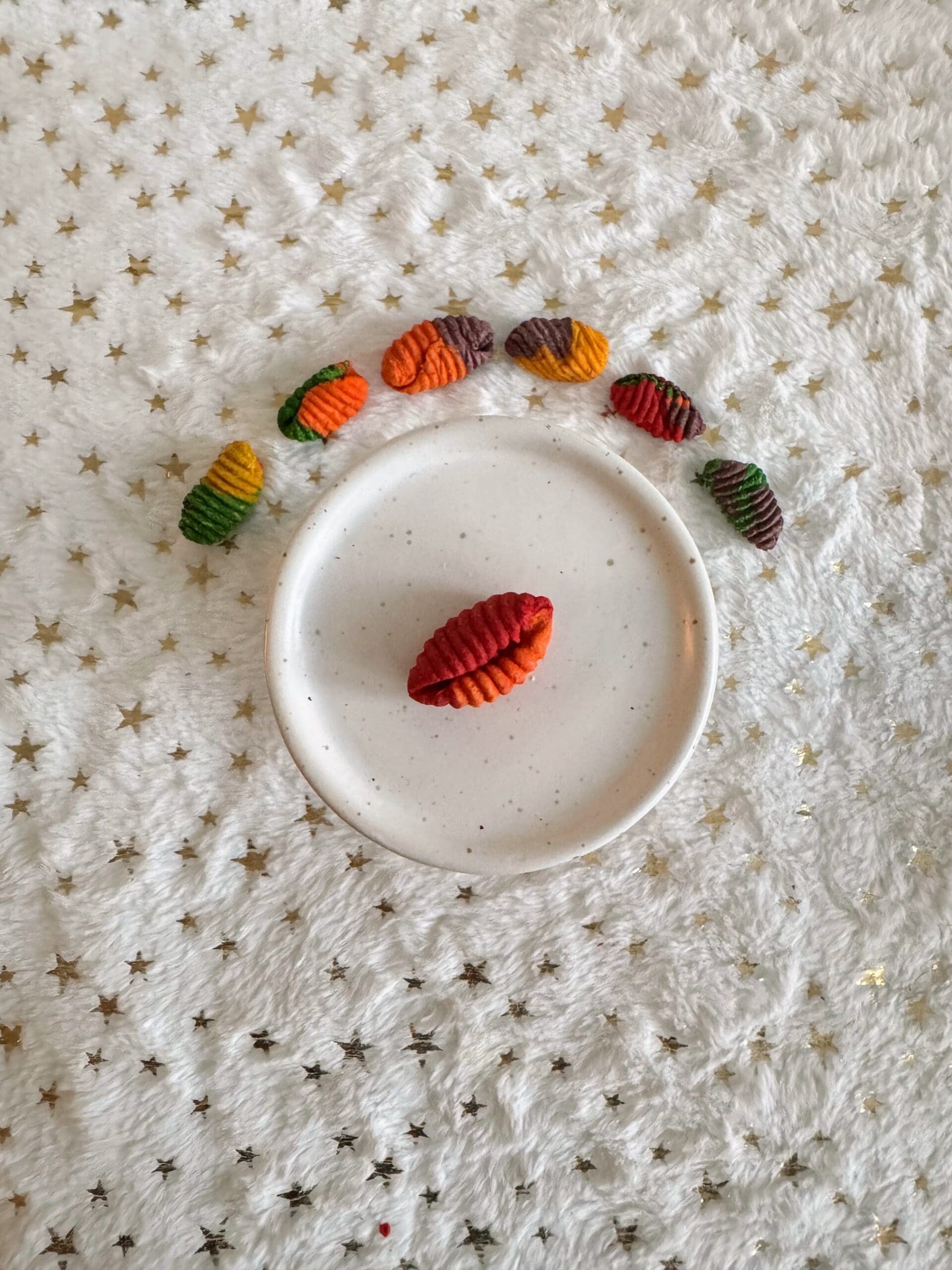 Timothy Hay Multi Color Gnocchi Treat Rabbit Treat, Chinchilla Treat, Hamster Treat, Guinea Pig Treat, Gerbil, Rat and Small Animal Treat