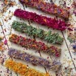 Rose, Calendula, Forgot Me Not, Dandelion and Timothy Hay Forage Mix Bar Treat for Rabbit, Chinchilla, Hamster, Guinea Pig and Small Animals.