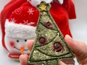 Christmas Gift Bag Pet Rabbit Treat with Rose, Calendula, Forgot Me Not, Dandelion and Timothy Hay for Chinchilla, Hamster Guinea Pig